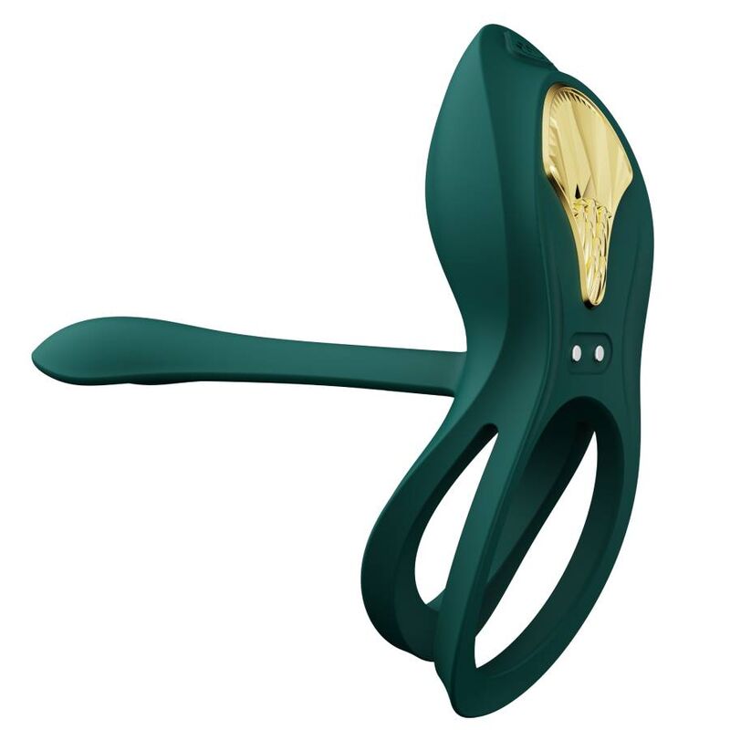 ZALO - BAYEK ANILLO VIBRADOR CONTROL REMOTO PAREJAS VERDE - Noctiva