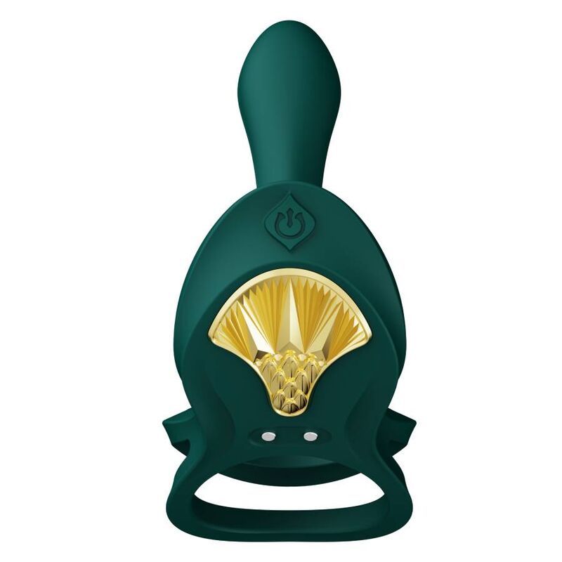 ZALO - BAYEK ANILLO VIBRADOR CONTROL REMOTO PAREJAS VERDE - Noctiva