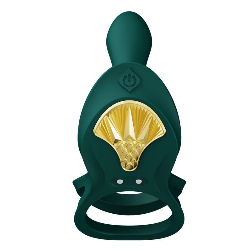 ZALO - BAYEK ANILLO VIBRADOR CONTROL REMOTO PAREJAS VERDE - Noctiva