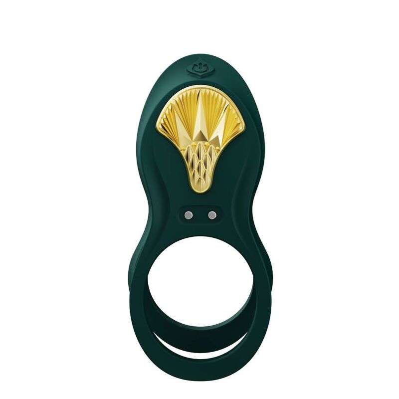 ZALO - BAYEK ANILLO VIBRADOR CONTROL REMOTO PAREJAS VERDE - Noctiva