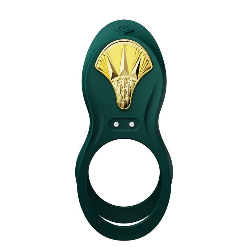 ZALO - BAYEK ANILLO VIBRADOR CONTROL REMOTO PAREJAS VERDE - Noctiva