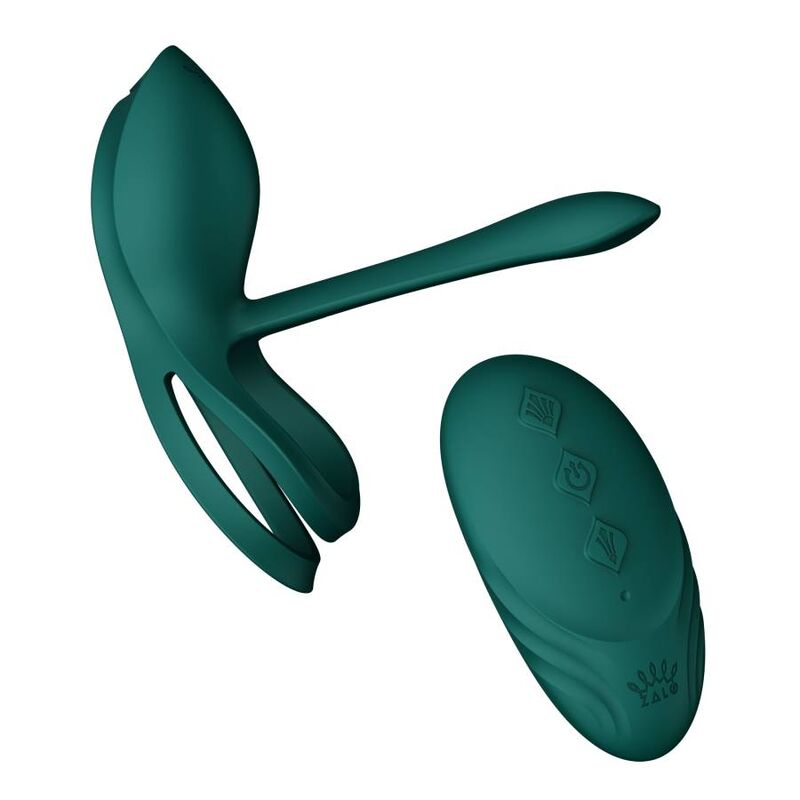 ZALO - BAYEK ANILLO VIBRADOR CONTROL REMOTO PAREJAS VERDE - Noctiva