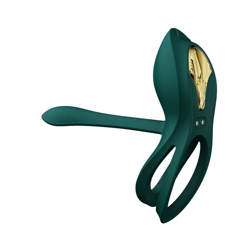 ZALO - BAYEK ANILLO VIBRADOR CONTROL REMOTO PAREJAS VERDE - Noctiva