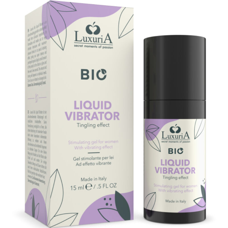 INTIMATELINE LUXURIA - BIO GEL ESTIMULANTE PARA ELLA EFECTO VIBRADOR 15 ML - Noctiva