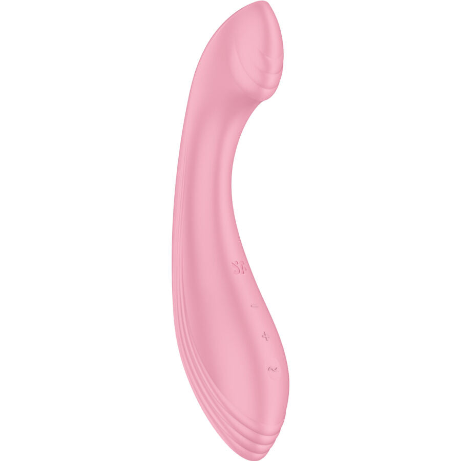 SATISFYER - G-FORCE ESTIMULADOR VIBRADOR PUNTO G ROSA - Noctiva