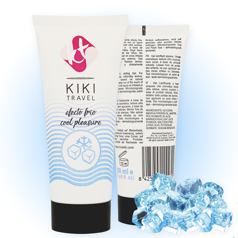 KIKÍ TRAVEL - GEL DESLIZANTE EFECTO FRÍO INTENSIFICADOR 50 ML - Noctiva