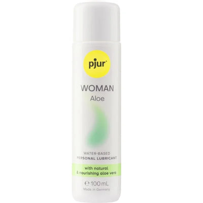 Lubricante personal a base de agua pjur Woman Aloe, frasco 100 mL