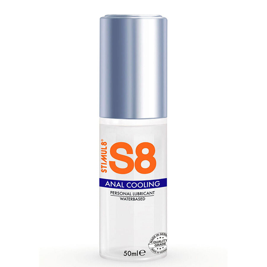 STIMUL8 - S8 LUBRICANTE ANAL EFECTO FRÍO 50 ML - Noctiva