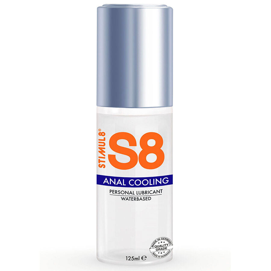 STIMUL8 - S8 LUBRICANTE ANAL EFECTO FRÍO 125 ML - Noctiva