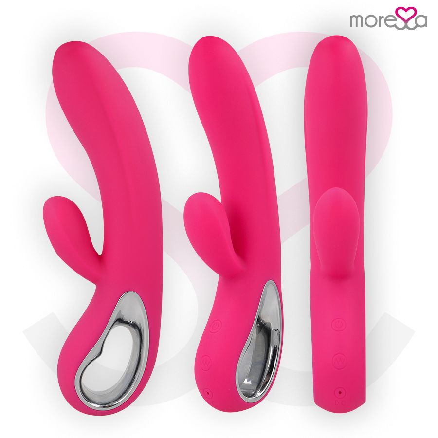 MORESSA - TROY MASAJEADOR PUNTO G Y CLITORIS PREMIUM SILICONE RECARGABLE - Noctiva