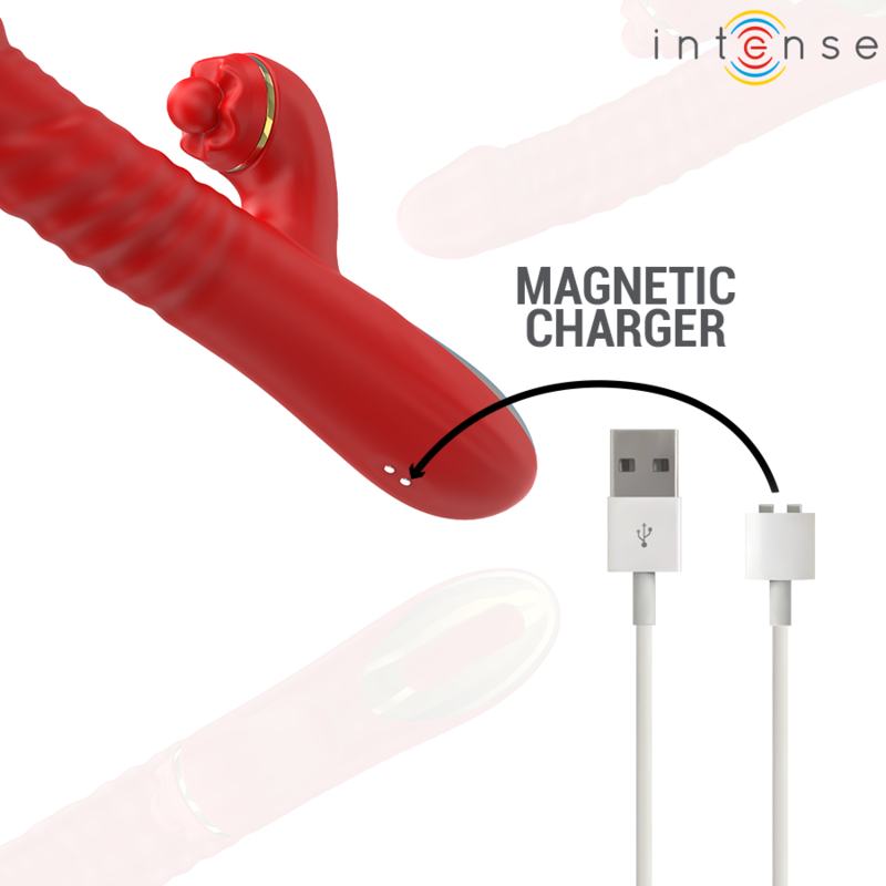INTENSE - THALIA VIBRACIÓN & EMPUJE & ESTIMULACIÓN ROJO - Noctiva