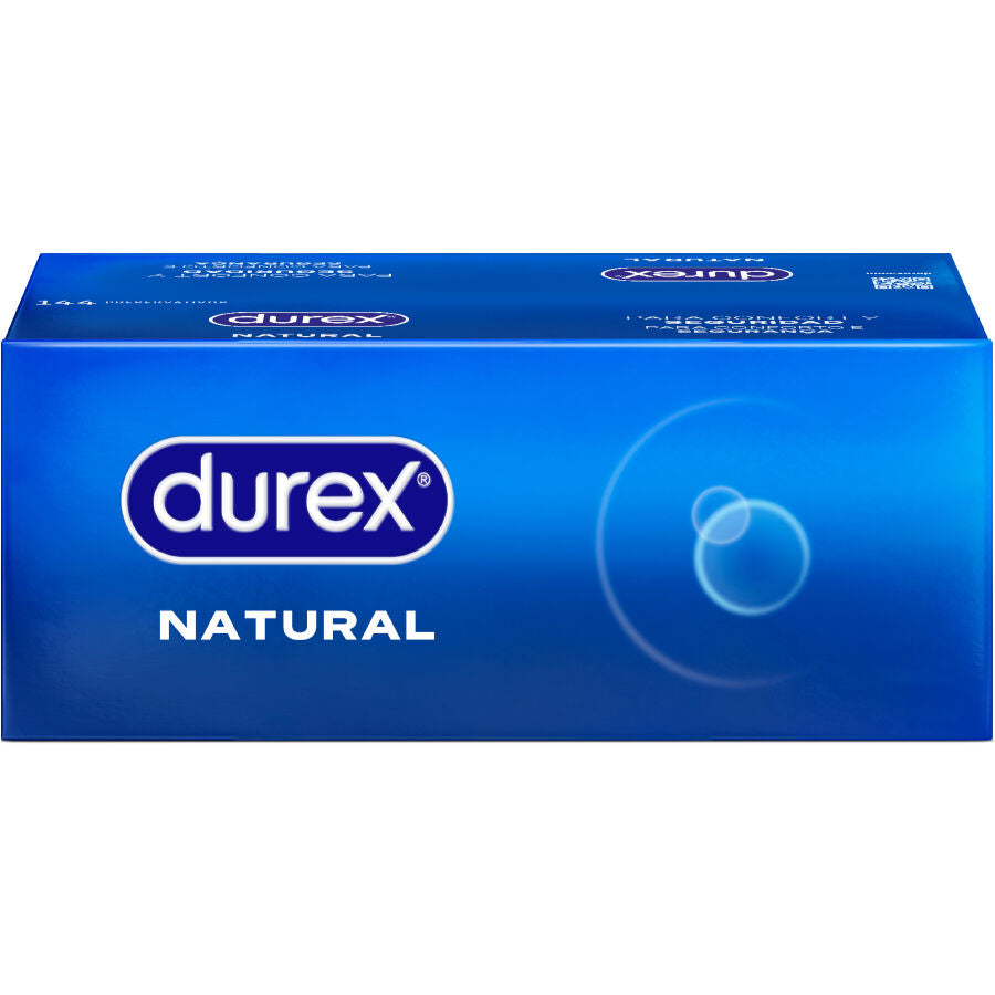 DUREX - PRESERVATIVOS NATURAL 144 UNIDADES - Noctiva