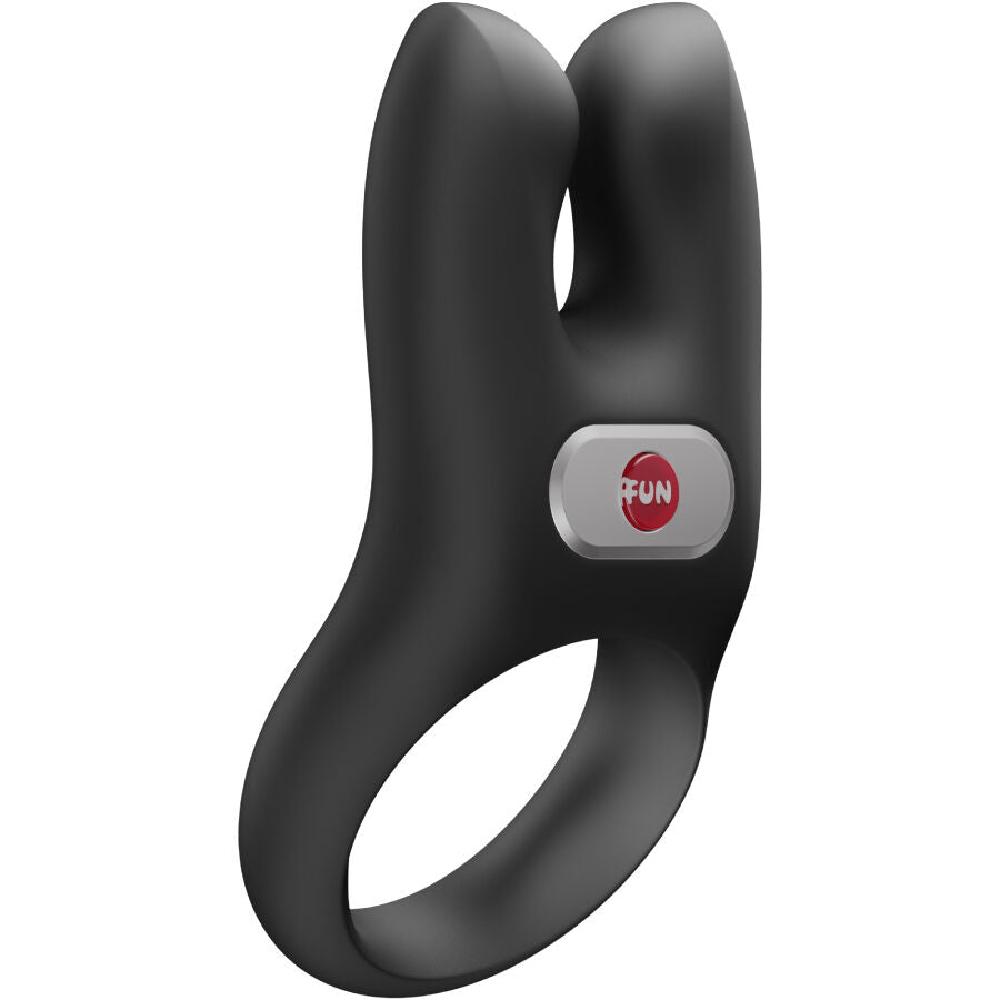 FUN FACTORY - NOS CLASSIC ANILLO VIBRADOR PENE NEGRO - Noctiva