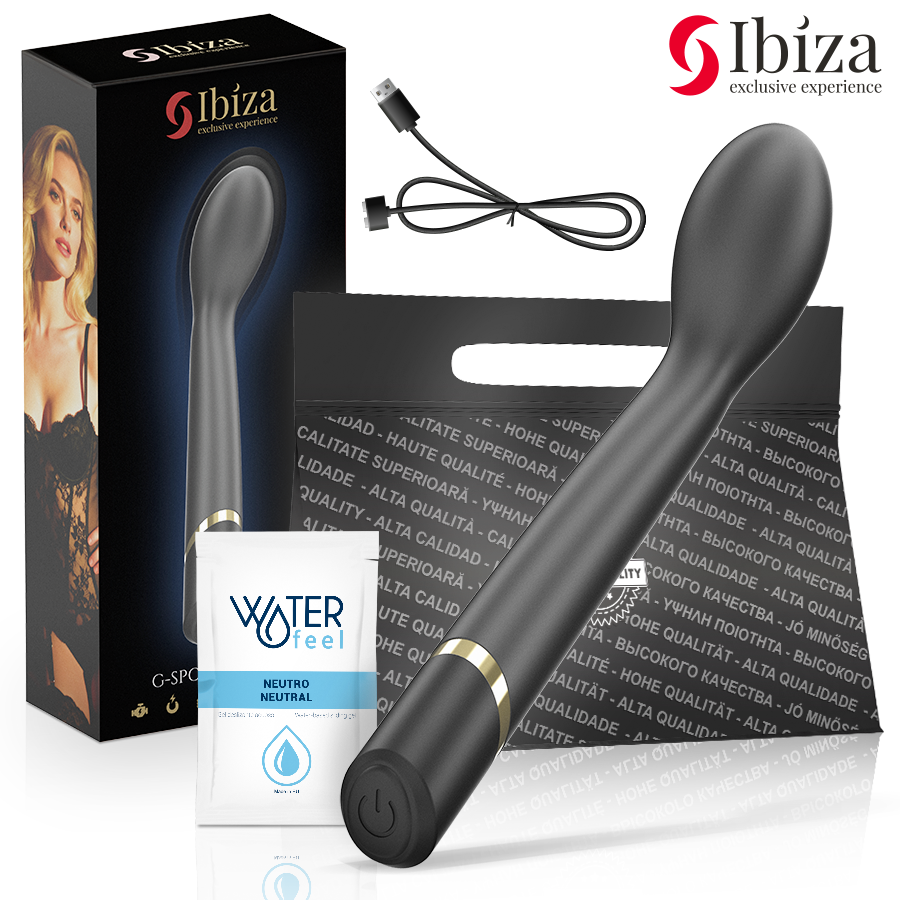 IBIZA - VIBRADOR PUNTO·G 10 VIBRACIONES RECARGABLE - Noctiva