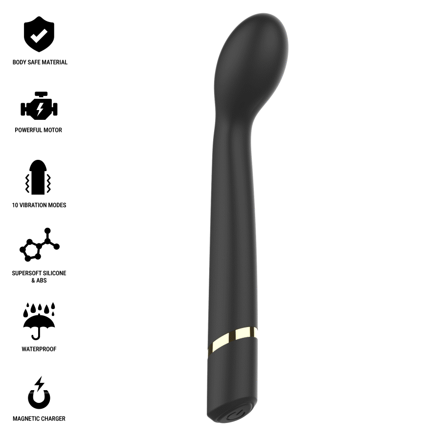 IBIZA - VIBRADOR PUNTO·G 10 VIBRACIONES RECARGABLE - Noctiva