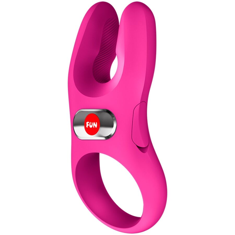 FUN FACTORY - NOS PRO ANILLO VIBRADOR PENE MAGENTA - Noctiva