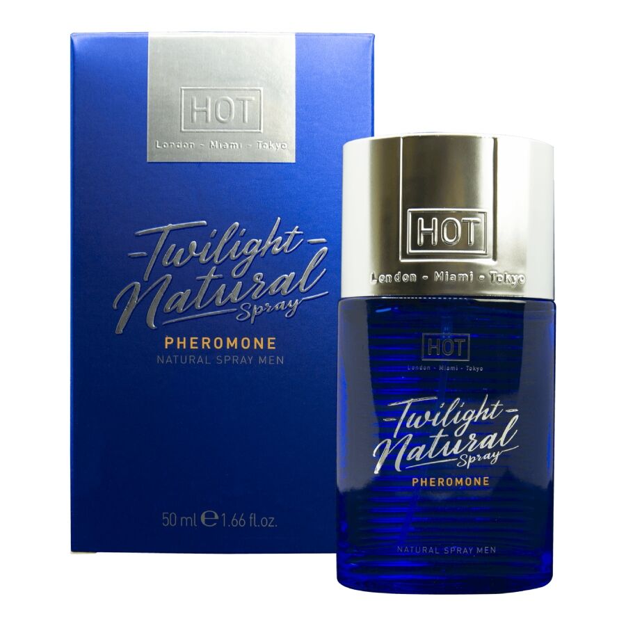 HOT - TWILIGHT SPRAY NATURAL CON FEROMONAS HOMBRE 50 ML - Noctiva