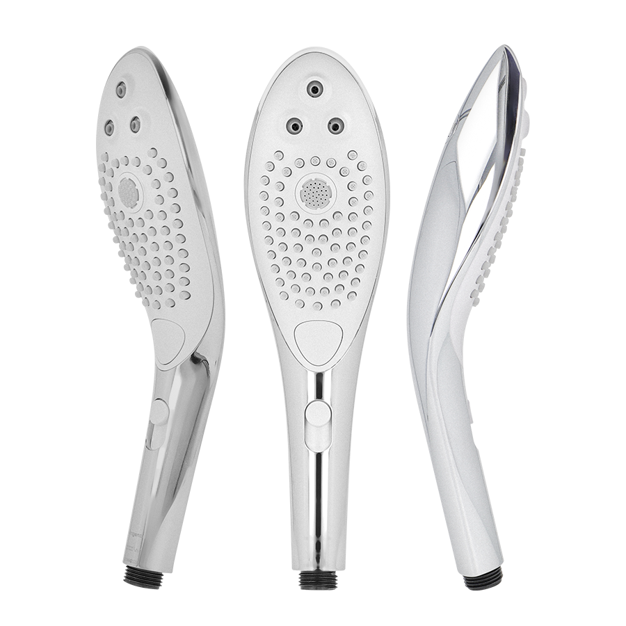 WOMANIZER - WAVE CABEZAL DE DUCHA ESTIMULADOR DE CLITORÍS PLATEADO - Noctiva