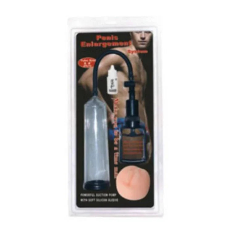 BAILE - BOMBA DE ERECCION TIRADOR Y BOQUILLA VAGINA 25 CM - Noctiva