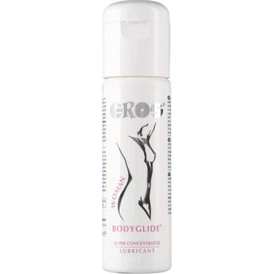 Lubricante de silicona BODYGLIDE EROS para mujer en botella 100 ml