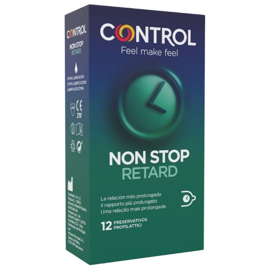 CONTROL - NON STOP RETARD PRESERVATIVOS 12 UNIDADES - Noctiva