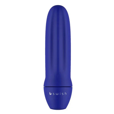 Vibrador B SWISH BMINE Classic azul marino con logo b swish