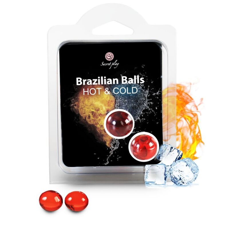 SECRETPLAY - BRAZILIAN BALLS EFECTO CALOR & FRIO 2 UNIDADES - Noctiva